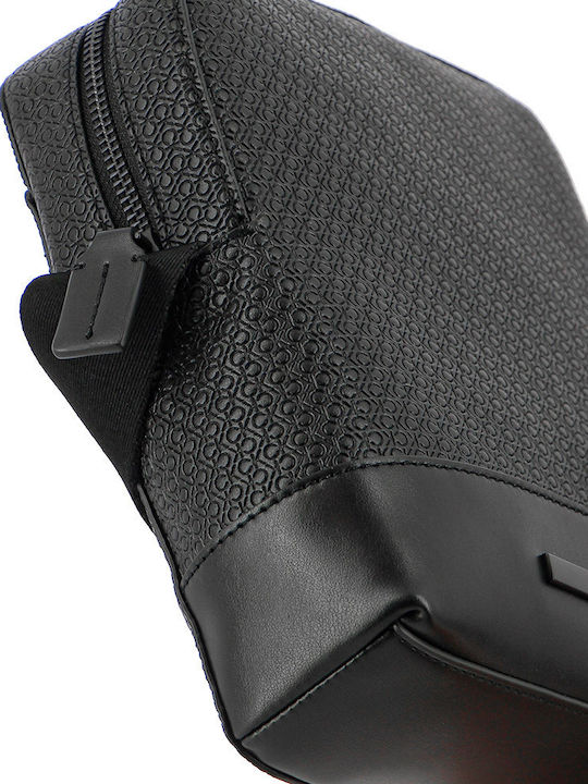 Modern Bar Leather Men's Bag Shoulder / Crossbody Black