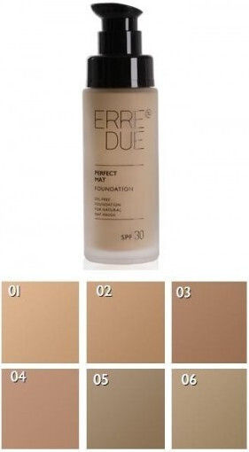 Erre Due Perfect Mat Touch Liquid Foundation 05 Mocha 30ml