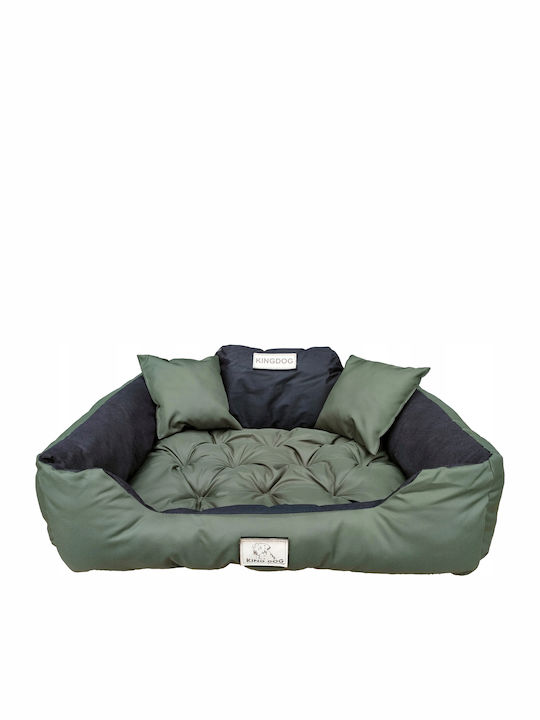 KingDog Sofa für Hunde Grün 75x65cm