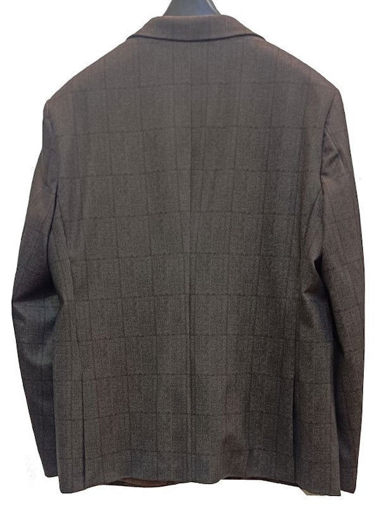 Men's Suit Jacket Brown