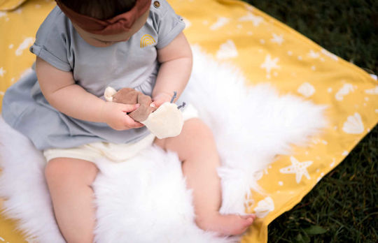 Tikiri Baby-Windel Snail Mit Crinkle Beige