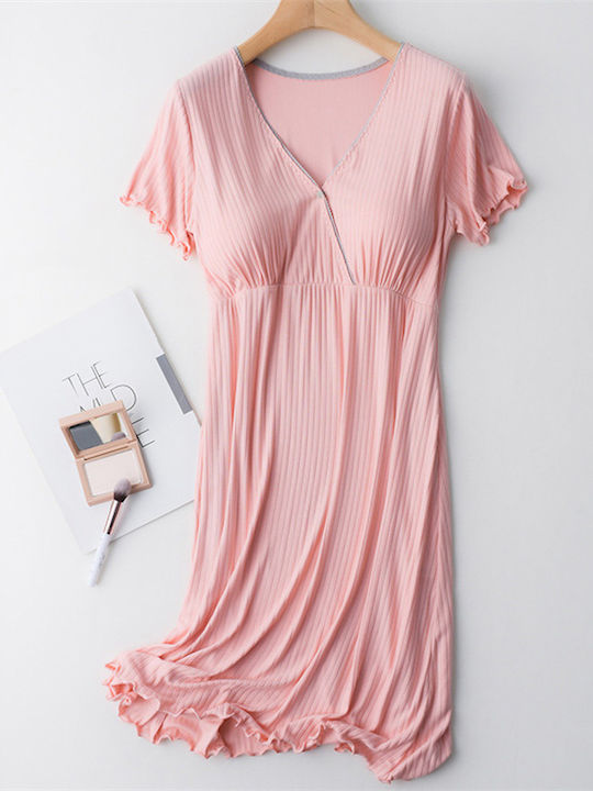 Queen Mother Nightgown Maternity & Nursing seafood