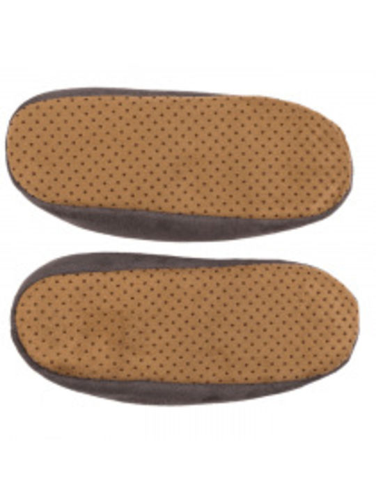 Out of the Blue Winter Women's Slippers in Brown color