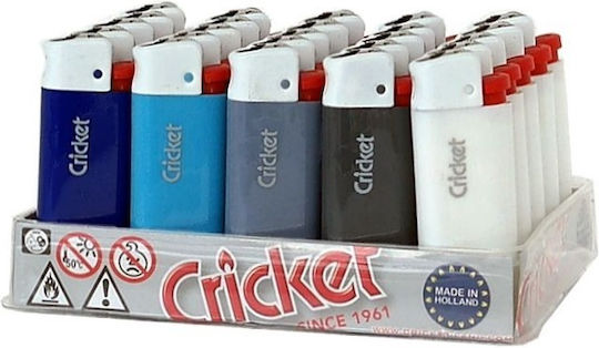 Cricket Мини Военноморски Запалка Пламък Оригинални Военноморски Цветове 25 Бройки (Различни Цветове)