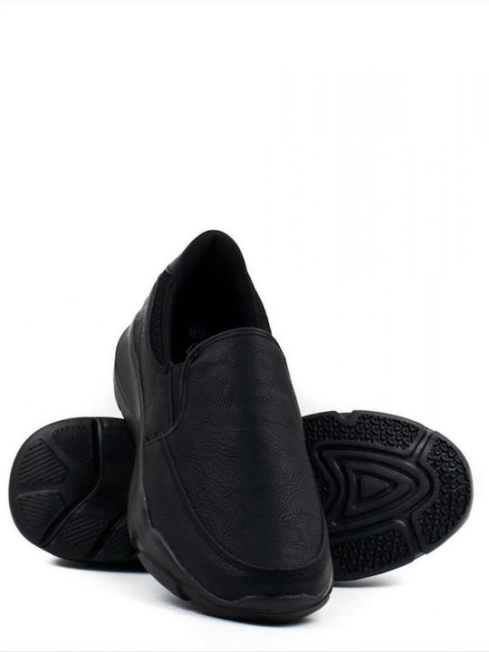 Agatha Men's Slip-Ons Black