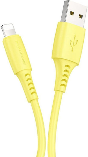 Borofone BX40 Regular USB-A la Cablu Lightning Multicolor 1m 30τμχ (29922)