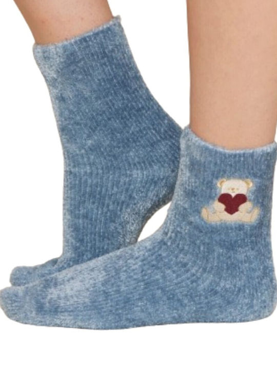 Noidinotte Women's Socks Sky Blue