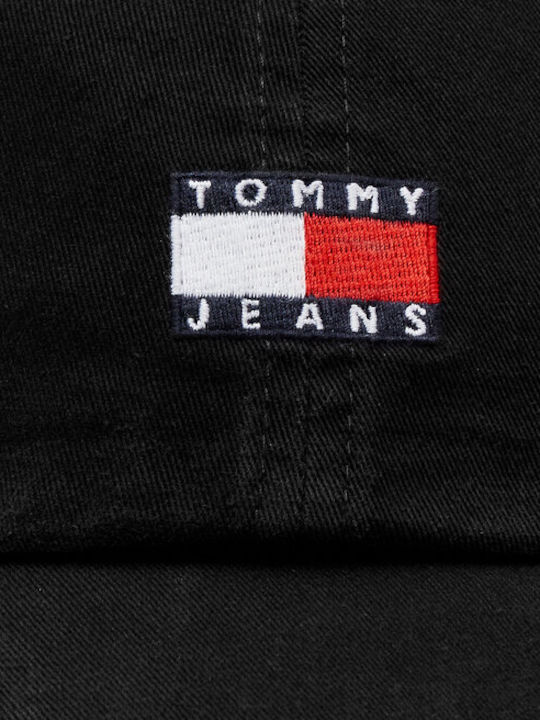 Tommy Hilfiger Heritage Jockey Μαύρο AM0AM12020-BDS Tommy Hilfiger Heritage Jockey Μαύρο AM0AM12020-BDS