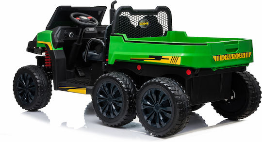 ATV Duster X Race Doppelsitzer mit Fernbedienung 24 Volt Grünes für 3+ Jahre