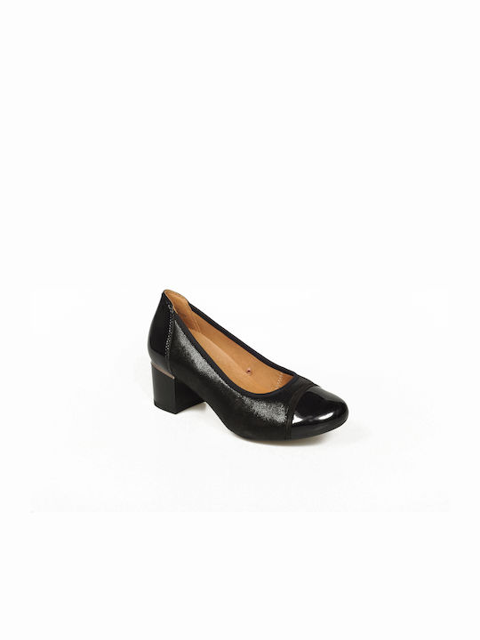 Caprice Anatomic Patent Leather Black Heels