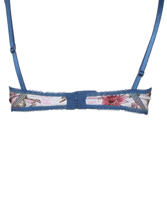 John Galliano Triangle Triangle Bra Blue