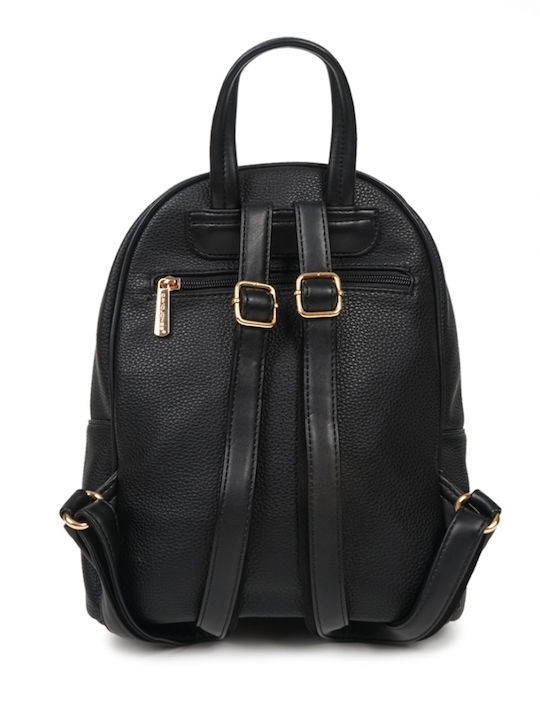 Piazza Shoes Damen Tasche Rucksack Schwarz