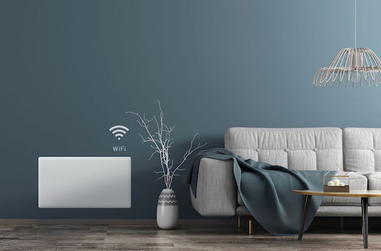 Dimplex Θερμοπομπός Τοίχου 1500W με Ηλεκτρονικό Θερμοστάτη και WiFi 102.5x40cm Λευκός