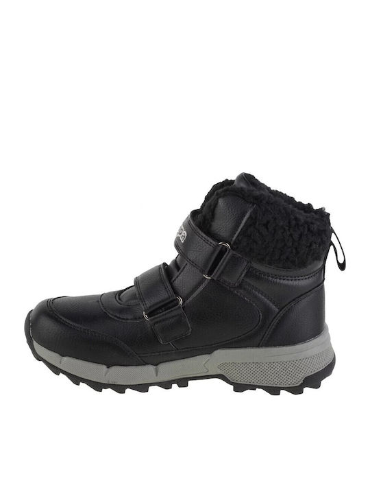 Tapiwa K Kids Boots with Velcro Black