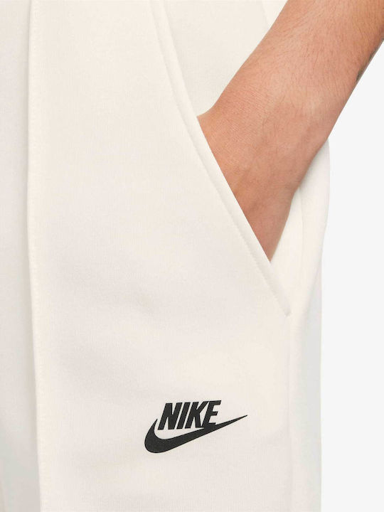 Tech Fleece Παντελόνι Φόρμας με Λάστιχο Beige