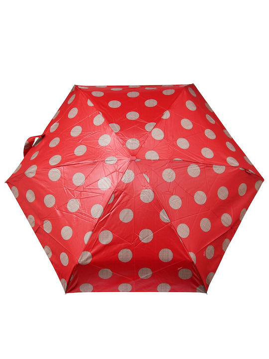 Anna Morellini Umbrella Compact Red