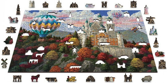 Das Neuschwanstein Schloss Puzzle 2D 505 Teile