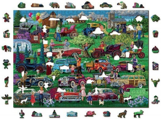 Vintage Cars Puzzle 2D 750pcs