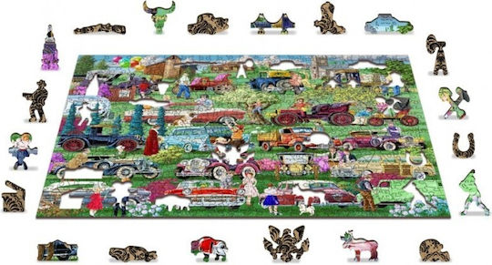 Vintage Cars Puzzle 2D 750pcs