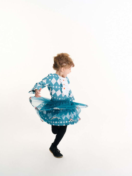 Kids' Tulle Tutu Skirt Blue