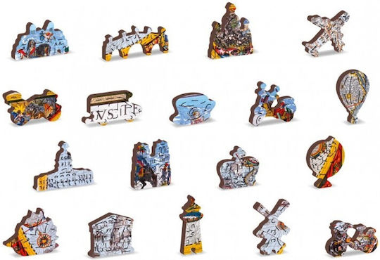 Puzzle 2D Hartă Antică Nova Terrarum 750 Piese