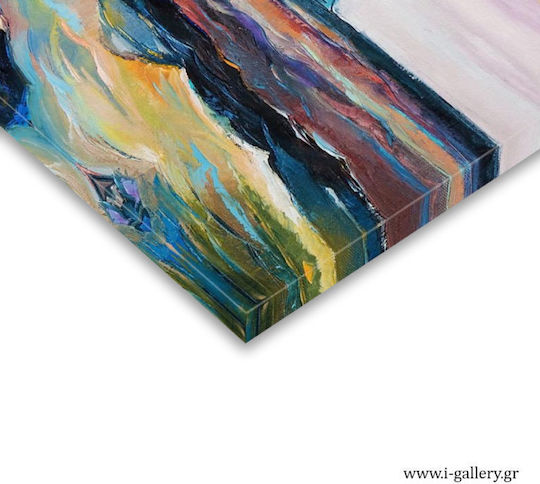 I-gallery Τρίπτυχος Πίνακας σε Καμβά 40x60cm