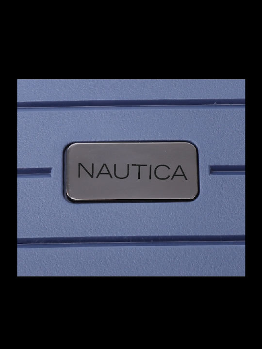 Nautica Cabin Hard Travel Suitcase Black with 4 Wheels Height 55cm