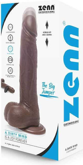 Zenn Realistisch Vibrator 3.8cm Braun