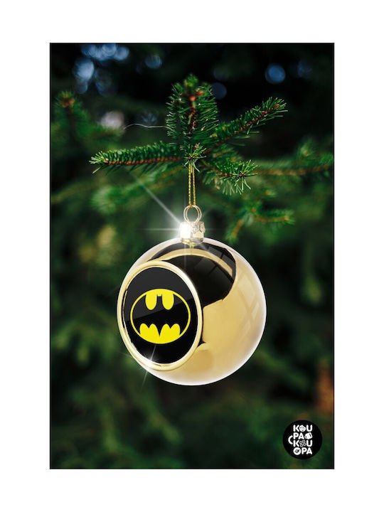 Batman Weihnachtshänger Kugel Ornament Gold