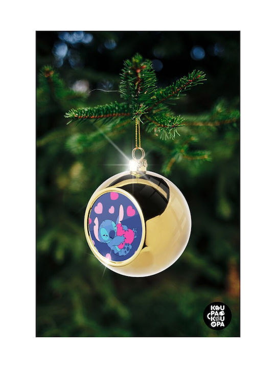 Christmas Ball Ornament Gold