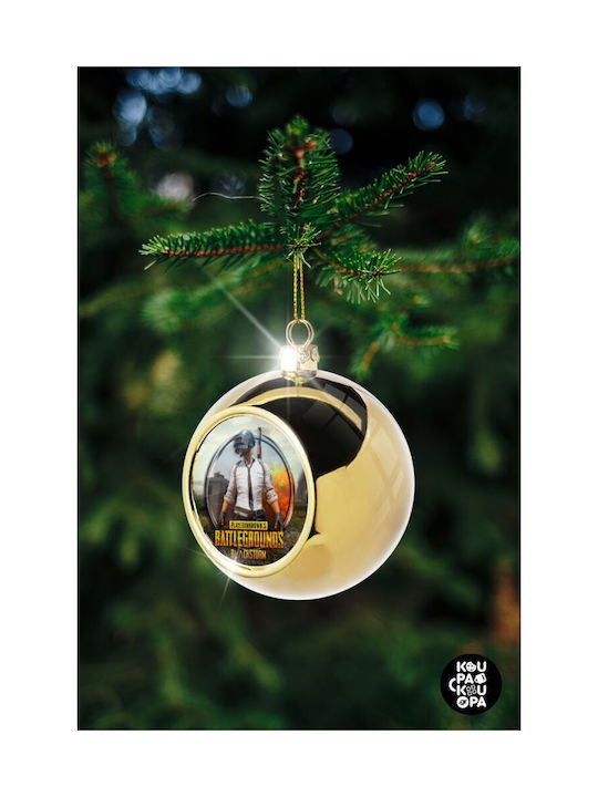 Pubg Battleground Royale Weihnachtshänger Kugel Ornament Gold