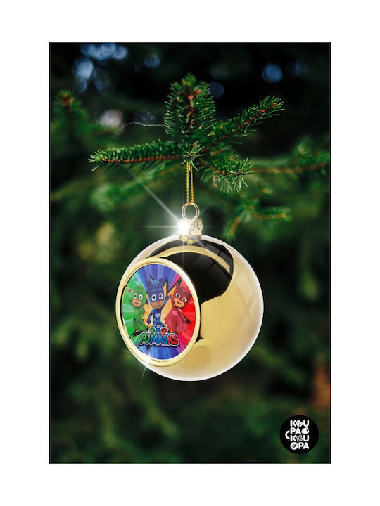 Pj Masks Weihnachtshänger Kugel Ornament Gold