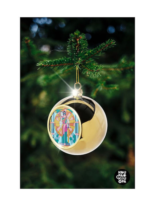 Θέμιδα Βιτρώ Christmas Ball Ornament Gold