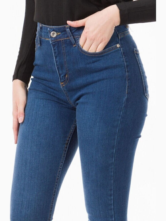Damenjeans in Enger Passform Sc. Blue