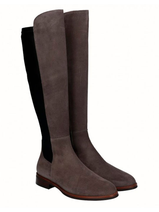 Viguera Leder Damenstiefel Braun