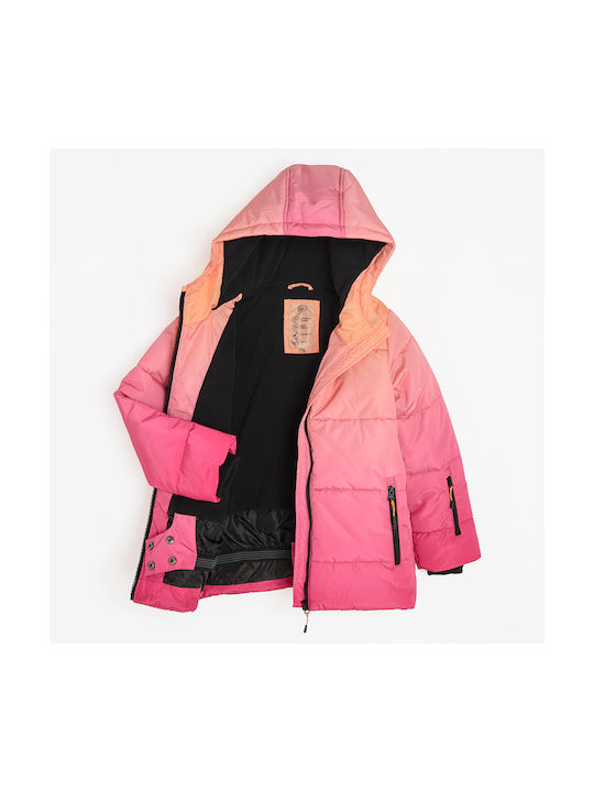 Cool Club Kids Casual Jacket with Hood Pink