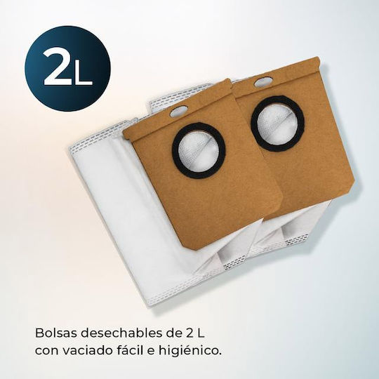 Cecotec Conga Powerbag 2000 Ηλεκτρική Σκούπα 800W με Σακούλα 2lt Μαύρη
