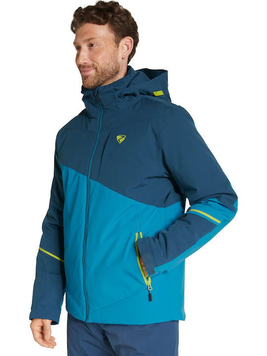 Ziener Timba 234201_312 Ανδρικό Μπουφάν για Σκι & Snowboard Μπλε