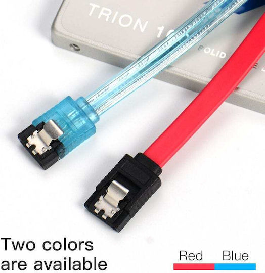 Vention 7-Pin SATA III to 7-Pin SATA III Cable 50cm Blue (KDDSD)