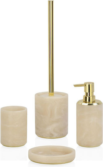 Andrea House Metallic Toilet Brush Pink