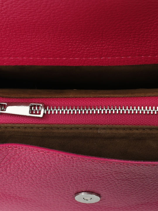 Fab Leder Damentasche Umhängetasche Rot