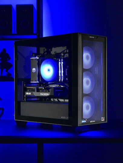 Actina 5901443335832 Gaming Desktop PC (Ryzen 5-5600/16GB DDR4/1TB SSD/Radeon RX 7600/No OS)