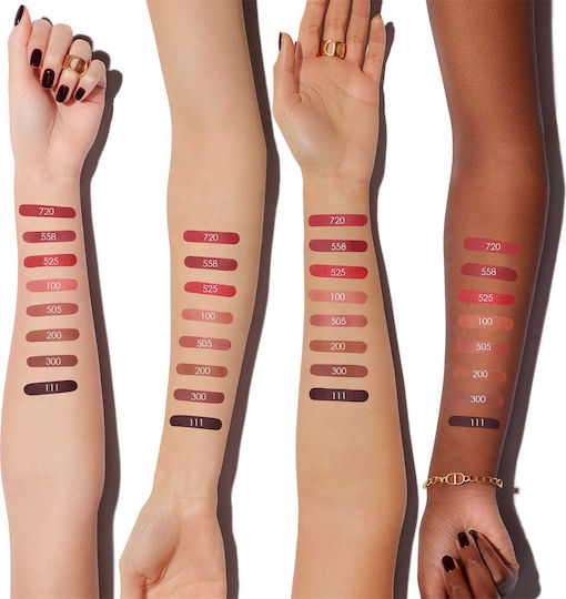Dior Rouge Forever Lipstick Long Lasting Matte 100 Forever Nude Look 3.5gr