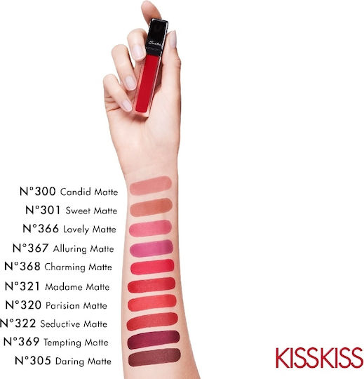 Guerlain Kiss Kiss Liquid Lichid Ruj Mat 5.8ml