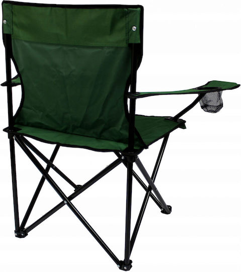 Gardenline Καρέκλα Παραλίας Κόκκινη 50x50x80εκ.