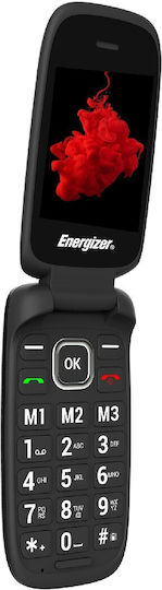 Energizer Classic E20+ Dual SIM (0.032/2GB) Κινητό με Μεγάλα Κουμπιά Μαύρο