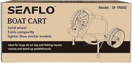 Seaflo SF-TR002_BLACK Remorcă pentru transport canoe și kayak