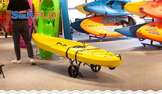 Seaflo SF-TR002_BLACK Remorcă pentru transport canoe și kayak