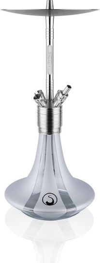 Steamulation Ναργιλές Μονός Γκρι 52cm