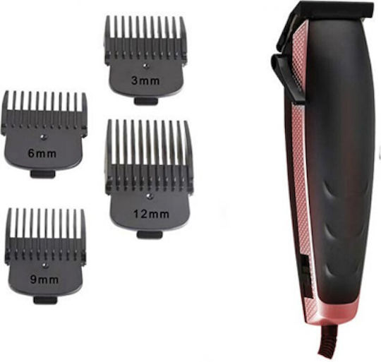 Kemei Professionelles Set Haarschneidemaschine Netzbetrieben Black/Gold KM-4702